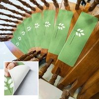 Tapis d'escalier lumineux JoyShine en peluche, imprimé animal, fabriqué à la machine, auto-adhésif, antidérapant, lavable, pour la maison, OEM ODM en gros