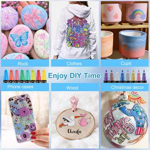 Juego de Rotuladores Acrílicos de Doble Punta de 80 Colores, Pincel de Punta Suave para Dibujo Infantil, Acuarela, Rotuladores Especiales para Pintura Artística - Product Image 6