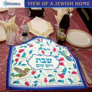 ผ้าโพลีเอสเตอร์ปัก<span class=keywords><strong>ลา</strong></span>ยชัล<span class=keywords><strong>ลา</strong></span>สำหรับงานแต่งงาน ผลิตภัณฑ์ยูดายิกา - Product Image 2