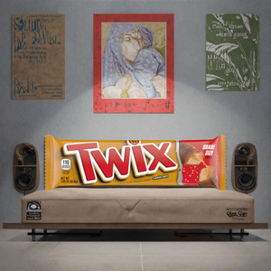 Boîte de présentation de biscuits au <span class=keywords><strong>chocolat</strong></span> au lait solide <span class=keywords><strong>américain</strong></span> en vrac, barre de biscuits au caramel, boîte de présentation, 3,02 oz, paquet de 24 - Product Image 2