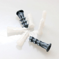 Chevilles d'expansion en plastique de haute qualité, personnalisées, pour expansion des ongles, chevilles murales en plastique, chevilles en plastique