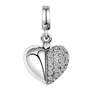Gioielli per Cremazione - Collana con Ciondolo a Cuore Urna Commemorativa Portaceneri in Acciaio Inossidabile Personalizzabile - Product Image 1