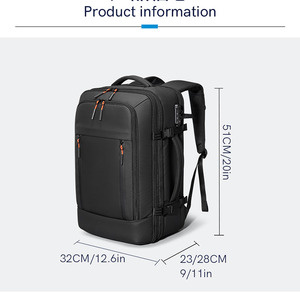 <span class=keywords><strong>Sac</strong></span> à dos de mode en polyester compressé <span class=keywords><strong>sous</strong></span> <span class=keywords><strong>vide</strong></span>, unisexe, double compartiment, séparation sec/humide, antivol, pour ordinateur portable, grande capacité, pour affaires - Product Image 6