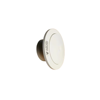 Système de conduits d'air flexibles blancs en ABS pour climatisation directe avec sortie d'air à volets pour extérieur, hôpital, salle de sport, couloir, chambre, escalier