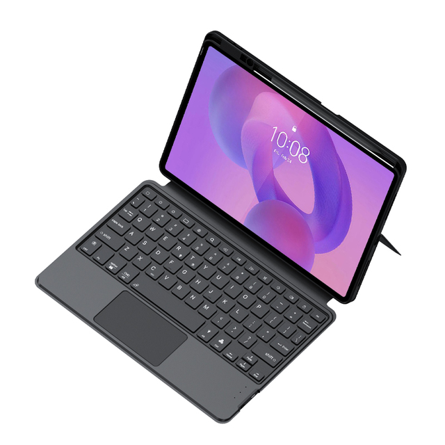 New Miaokong Keyboard Protective Cover Suitable for Lenovo Tab M11 2024 with Built in 7RGB Backlit Split Type Keyboard Cover