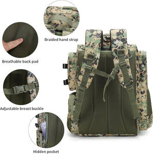 Sac à dos imperméable en bâche isolante Buffalo Gear, échantillon gratuit, pour le camping, la plage, la randonnée, la pêche - Product Image 3