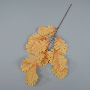 Promotion Exceptionnelle : Feuilles Artificielles de <span class=keywords><strong>Chou</strong></span> en Soie, Plante Artificielle, Fleurs de Mariage Artificielles pour Décoration Maison, Feuilles Vertes Décoratives - Product Image 3
