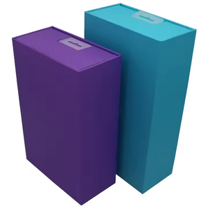 Scatole magnetiche in cartone rigido <span class=keywords><strong>blu</strong></span> a forma di <span class=keywords><strong>libro</strong></span> personalizzato con goffratura e rivestimento UV riciclabile eco-friendly per telefoni - Product Image 6