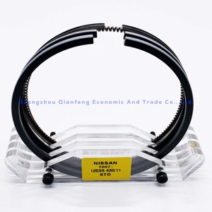 แหวนลูกสูบ12033-43G11 TD27ชิ้นส่วนเครื่องยนต์ดีเซลสำหรับเครื่องยนต์ <span class=keywords><strong>Nissan</strong></span> Patrol - Product Image 3