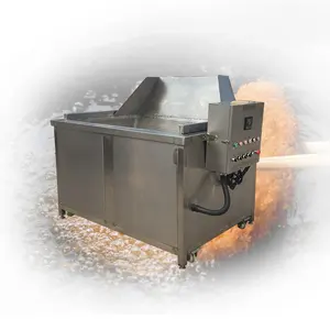 Potato Chips Deep Frying Industrial Frying Frier Automatic Frying Equipment Electric