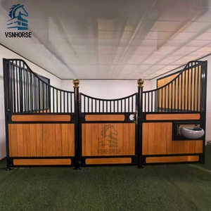 Çatılı, Kalıcı, Dayanıklı, Toz Boyalı Galvaniz Çelikten Yapılmış, Çok Satan 14ft Açık Alan Prefabrik At Ahırı - Product Image 6