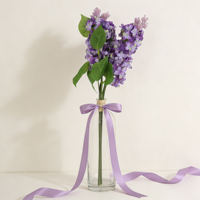 Bunga Hydrangea Buatan Bentuk Kerucut Warna Ungu Musim Gugur, Buket Romantis, Bunga Hydrangea Paniculata Buatan untuk Taman dan Pernikahan