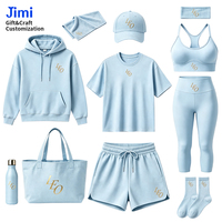 Coffrets Cadeaux Sportifs d'Entreprise Personnalisés de Luxe : Soutien-Gorge de Sport, Leggings, T-Shirt Oversize, Sweat à Capuche, Short, Casquette, Bandeau