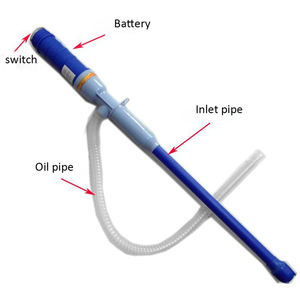 Pompe électrique pour siphon, mini appareil portable durable pour véhicule, <span class=keywords><strong>essence</strong></span>, huile, liquide de transfert, siphon, tuyau de transfert - Product Image 5