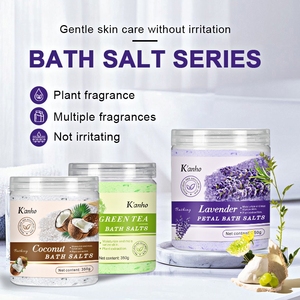 Sel de Bain de Qualité Supérieure à Prix d'Usine, Plusieurs Parfums : Huile de Coco, Rose, Lavande, <span class=keywords><strong>Lait</strong></span>, Thé Vert, Menthe Poivrée, Café, Sel de l'Himalaya - Product Image 3