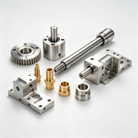 Servicio de Mecanizado CNC Personalizado de Fábrica, Piezas Metálicas de Acero Inoxidable, OEM ODM, Torneado y Fresado CNC de Precisión, Tolerancia de 0.01-0.05 mm