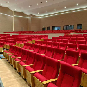 Nuevas <span class=keywords><strong>Sillas</strong></span> para Auditorio de Iglesia, Personalizadas, de Lujo, Modernas, de Tela, para Escuela, Hotel, Mobiliario para Salas de Conferencias, Teatro - Product Image 2