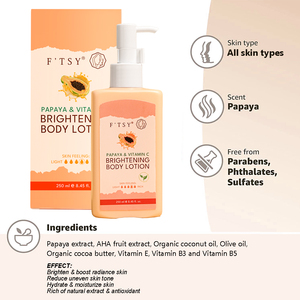 Skin Care Papaya <strong>Bleaching</strong> <strong>Set</strong> Eliminates Dark Spot Lightening Skin Fast Result Brightening <strong>Set</strong> - Product Image 5