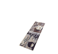Tapis de cuisine en caoutchouc Hanse Home Cook Clean, design Coffee Break, tapis de couloir antidérapant, facile d'entretien, tufté