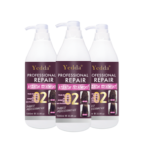 Kit de tratamiento capilar orgánico Vegano para curar queratina OEM/ODM, conjunto de champú y <span class=keywords><strong>acondicionador</strong></span> nutritivo para alisar el cabello rizado - Product Image 4