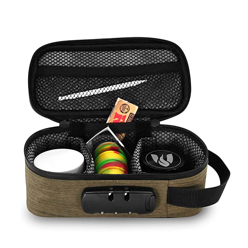 Водонепроницаемый дорожный безопасный контейнер для хранения сорняков, чехол с защитой от запаха, премиум-сумка для хранения