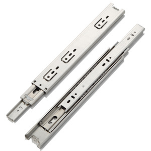 Charnières dissimulées en acier inoxydable pour armoires <span class=keywords><strong>de</strong></span> meubles, glissières <span class=keywords><strong>de</strong></span> <span class=keywords><strong>tiroir</strong></span> intégrées épaissies, accessoires <span class=keywords><strong>de</strong></span> quincaillerie absorbant les chocs - Product Image 6