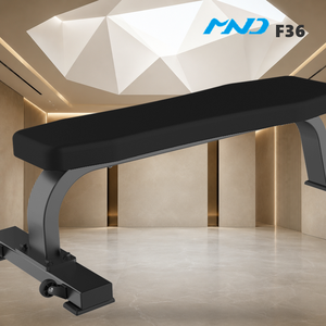 Panca Piana Professionale MND per Attrezzature da Palestra, per Catene di Centri Fitness, Lunga Durata, Resistente - Product Image 1