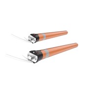 Moteur tubulaire électronique en aluminium AC avec contrôle intelligent WiFi, design minimaliste pour chambre, salon, cuisine, balcon