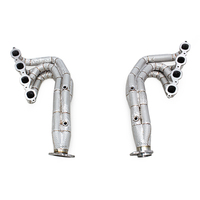 Collecteur d'échappement COC à conception à longueur égale pour Chevrolet Corvette C8 Z51/Z06 6.2L 2019-2025 Collecteur d'échappement en acier inoxydable de course