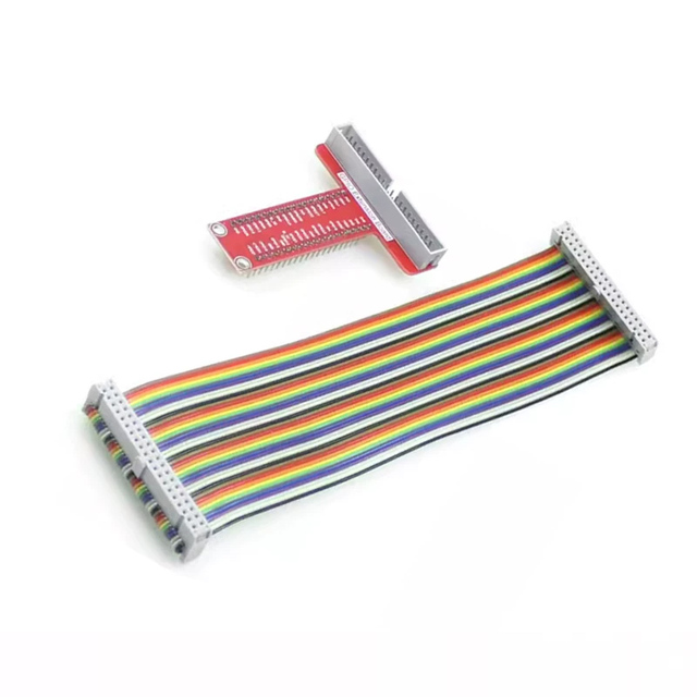 Compatible with Raspberry Pi B+ Accessories T-Type GPIO Expansion Board + 40P Ribbon Cable