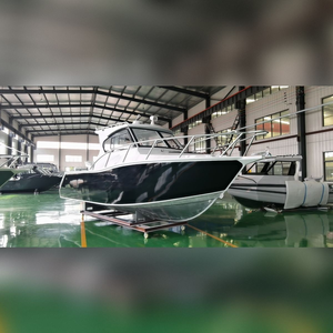 Bateau de pêche sportive en alliage d'aluminium <span class=keywords><strong>Gospel</strong></span> de 21 pieds (6,25 m) avec cabine et moteur hors-bord pour divertissement familial - Product Image 5