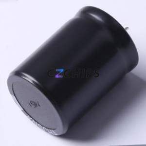 ตัวเก็บประจุอลูมิเนียมอิเล็กโทรไลติกแบบสแน็ป CD293390UF450V106ผ่านชิ้นส่วนรู (THT) D30xL40mm 390uF 20% 450V 10mm - Product Image 2