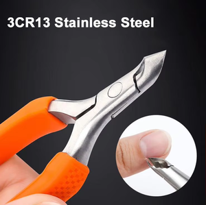 Stainless Steel Cuticle Nippers Callus Nippers with PP Handle <strong>Cutticle</strong> Nail Clipper - Product Image 3