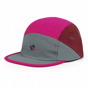 Gorra de Béisbol Personalizada de Fábrica OEM/ODM, Gorra Deportiva con Visera Plana, Gorra de Campamento de 7 Paneles con Logotipo Bordado Personalizado - Product Image 3