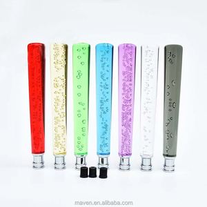 Poignée <span class=keywords><strong>de</strong></span> <span class=keywords><strong>levier</strong></span> <span class=keywords><strong>de</strong></span> vitesses <span class=keywords><strong>de</strong></span> voiture en cristal acrylique cylindrique <span class=keywords><strong>de</strong></span> 10 à 40 cm, 1/2/3 couleurs, avec éclairage LED - Product Image 6