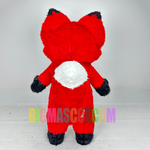Blood Red Linna Belle Mascot Costume Ropa <span class=keywords><strong>para</strong></span> <span class=keywords><strong>niñas</strong></span> 2M Inflate Linnabell Fox Costume <span class=keywords><strong>Trajes</strong></span> <span class=keywords><strong>para</strong></span> niños Fiesta <span class=keywords><strong>de</strong></span> cumpleaños - Product Image 2