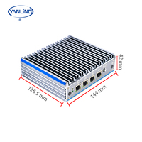 Gateway-enrutador suave VPN Mini PC, red de seguridad M.2, 4G, WIFI, servidor de red de ordenador