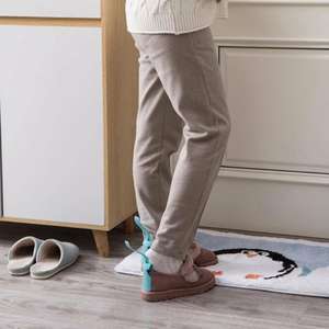 1 ud. Moderno y práctico calzador unisex, largo, portátil, resistente, herramienta de ayuda para poner zapatos para personas mayores - Product Image 5