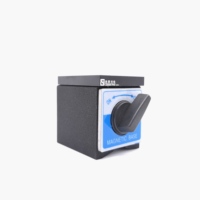 Support magnétique LEADTOP avec interrupteur, base aimantée puissante de 200 kg pour usage industriel sur machines-outils, garantie 1 an, alliage d'aluminium