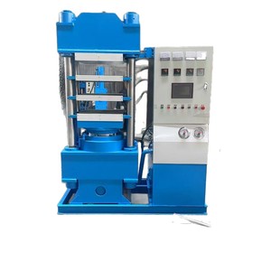 Presse hydraulique à quatre colonnes de 160 tonnes pour la vulcanisation des plaques en caoutchouc, haute rigidité, usage industriel - Product Image 5