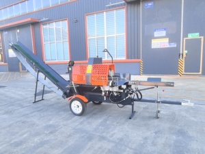 Spaccalegna Portatile a Benzina per Fattoria e Foresta, Processore di Legna da Ardere ad Alta Efficienza Economica - Product Image 1