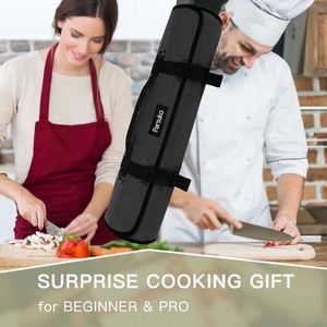 Estuche enrollable para cuchillos de chef profesional, de EVA, plegable, para guardar y organizar cuchillos de cocina, muestra gratuita. - Product Image 2