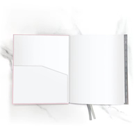 Coffret Cadeau Journal Planificateur Quotidien A5 Personnalisé Couverture Rigide Ruban Marque-page Fermeture Élastique Impression Logo Personnalisé OEM ODM Vente en Gros