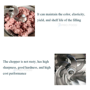Coupeur de bol fiable Machine de coupeur de bol de viande en acier inoxydable industriel - Product Image 2