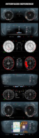 Precio de fábrica, accesorios para coche, tablero de velocímetro de grupo Digital para Range Rover Evoque, instrumento de cabina