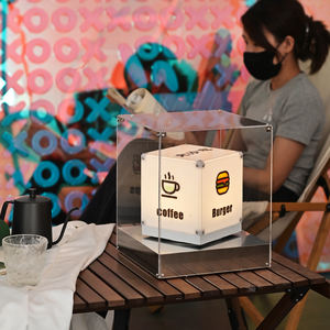 Boîte à lumière rotative acrylique double couche - Product Image 1