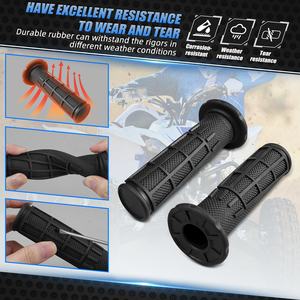 Nicecnc มือจับรถ ATV 7/8นิ้ว, ที่จับ<span class=keywords><strong>ยาง</strong></span>สำหรับมือจับรถทุกรุ่นด้ามจับด้ามจับยางสำหรับ Polaris Thumb Throttle Honda ARCTIC Cat Raptor 700 YFZ450 - Product Image 5