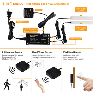 <span class=keywords><strong>3</strong></span>合1传感器PIR运动触摸隔断衣柜镜子传感器 - Product Image 3