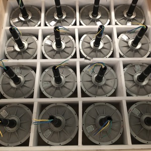 Eje vertical Certificación CE 3kW 100rpm Generador de energía eólica Turbina eólica 380vac bajas rpm - Product Image 3