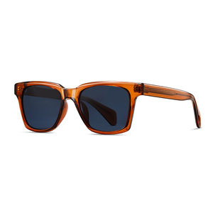 Wanda Lunettes de soleil carrées rétro polarisées UV400 Protection solaire pour hommes s31248 - Product Image 5